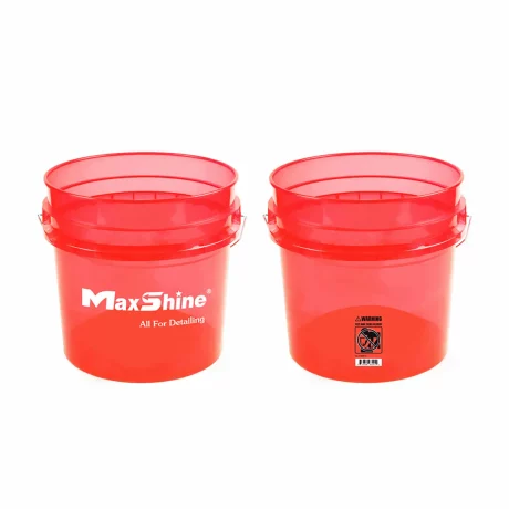 maxshine vaskespand 13 rød