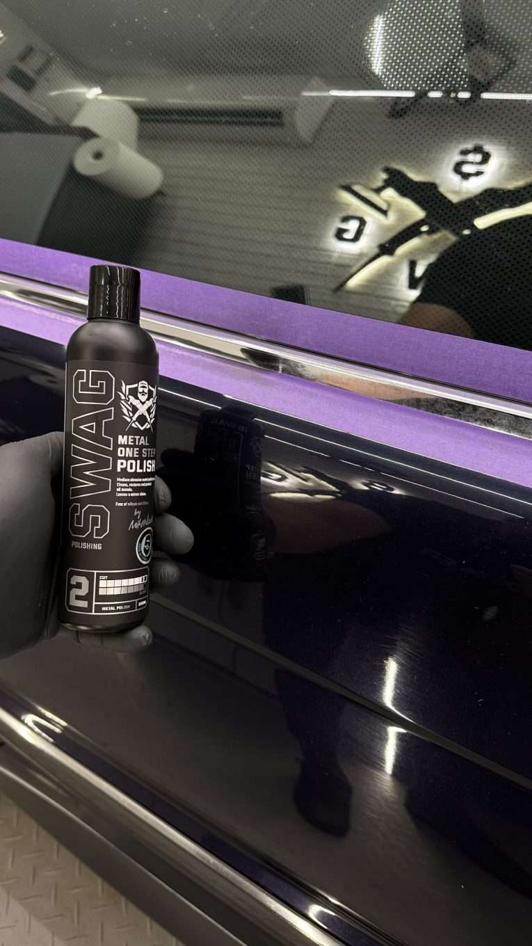 Swag metal polish